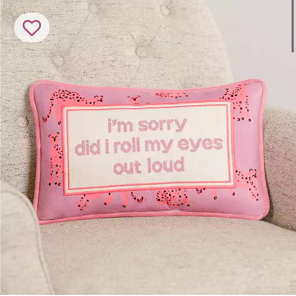 Kirkland’s Needlepoint Pillow - Furbish Look for Less